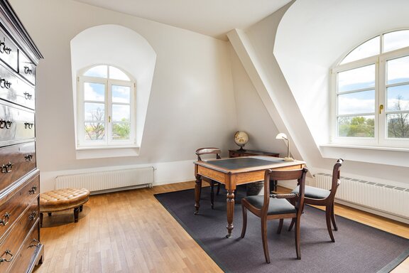 Arbeitszimmer mit Aussicht