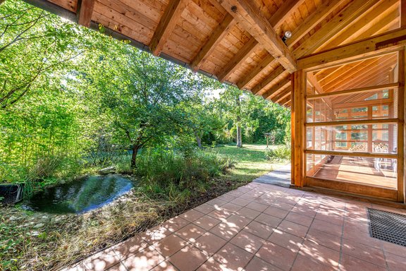 Geschützter Outdoor-Raum