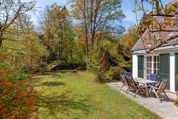 Umlaufender Garten in Südausrichtung