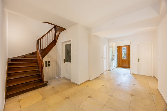 Central hallway