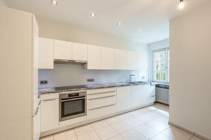 Modern open-concept kitchen