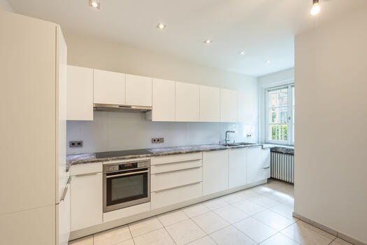 Modern open-concept kitchen