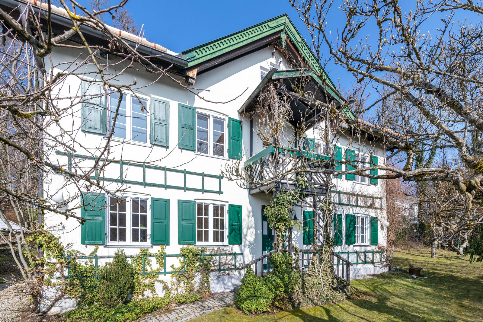 Traditionelle Fassade