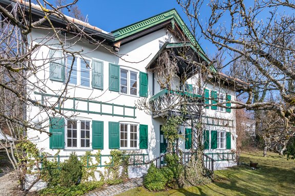 Traditionelle Fassade