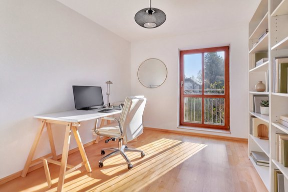 Sonnendurchflutete Räume