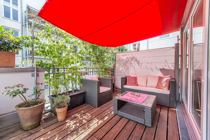 Charmante Dachterrasse