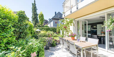 Charmantes Stadthaus mit Wohlfühlambiente, Kamin und bezauberndem Südgarten