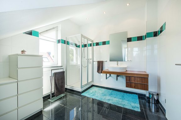 Bathroom in the attic