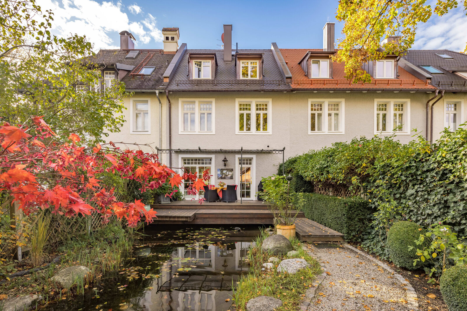 Stadthaus mit Garten