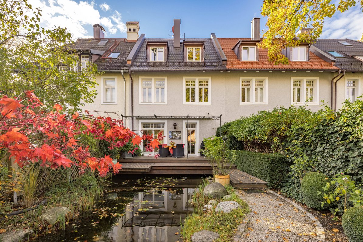 Stadthaus mit Garten