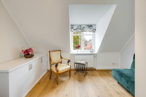 Insgesamt fünf (Schlaf-)Zimmer