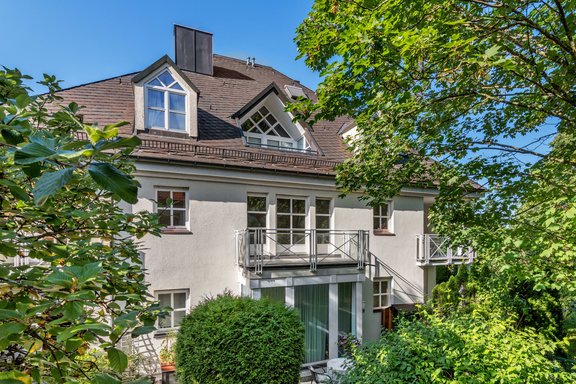 Well-maintained apartment building