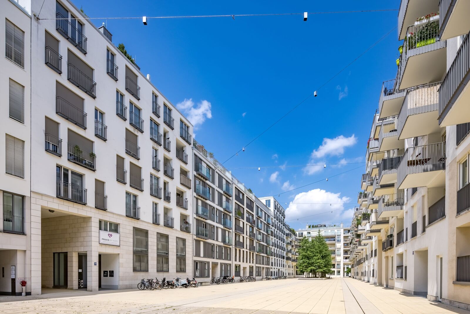 Toplage am Stiglmaierplatz
