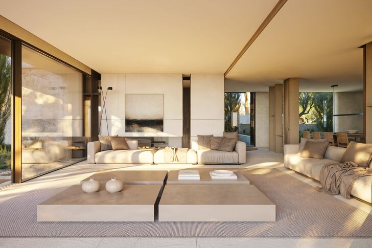 Home Design Between Light and Nature (Visualization)