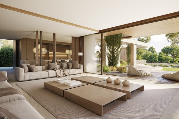 Seamless Living Between Indoors and Outdoors (Visualization)