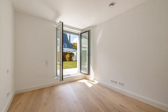 Schlafen mit Blick ins Grüne