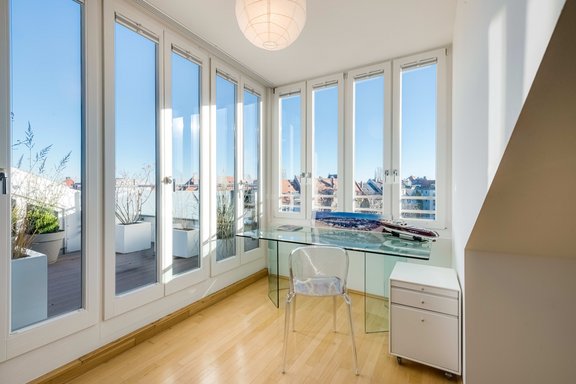 Studio mit spektakulärem Blick