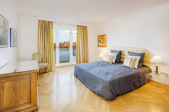 Wohlgeformtes Schlafzimmer