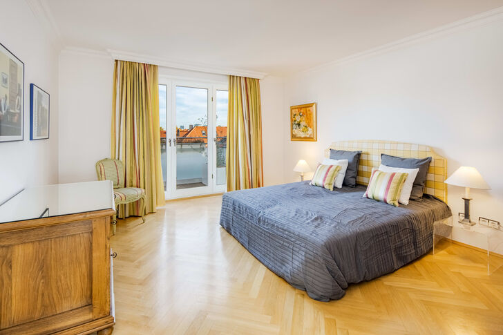 Wohlgeformtes Schlafzimmer