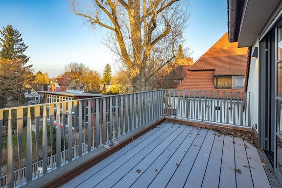 Dachterrasse mit Ausblick