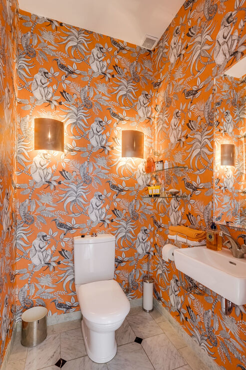 Apart gestaltetes Gäste-WC