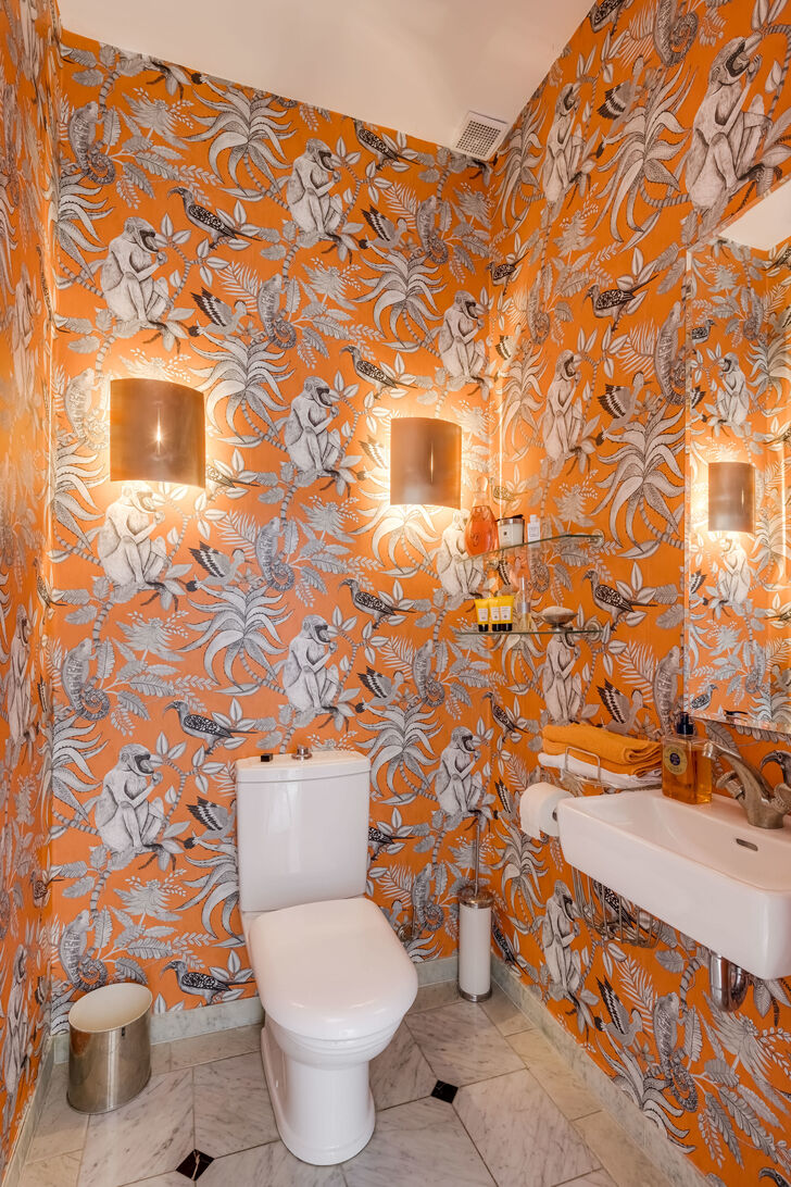 Apart gestaltetes Gäste-WC