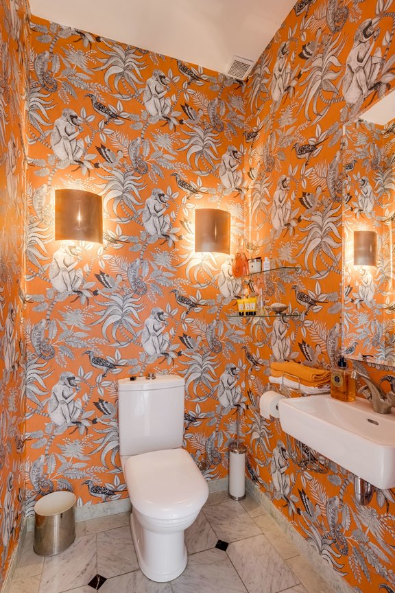 Apart gestaltetes Gäste-WC