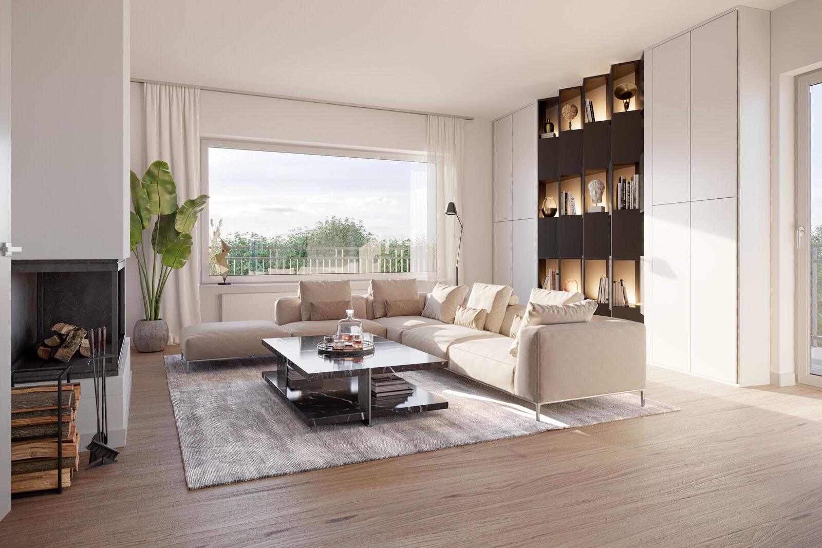 Illustration Wohnzimmer