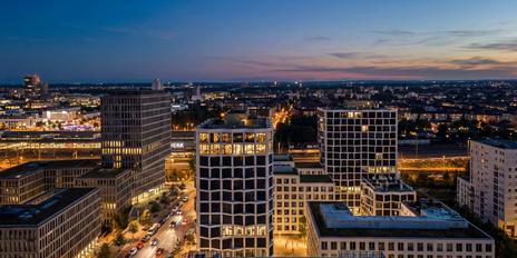 Dem Himmel nah auf ca. 154 m²: zwei Loft-Wohnungen im 14. Geschoss zur Zusammenlegung
