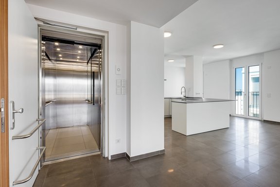 Liftzugang in die Wohnung
