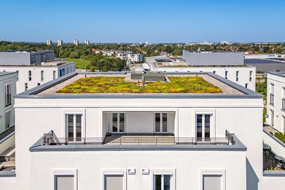 Dachterassenwohnung mit Blick