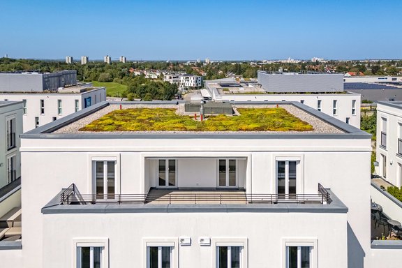 Dachterassenwohnung mit Blick