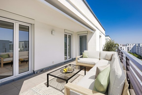 Drei Terrassen (visualisiert)