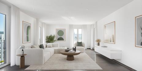 Direkter Liftzugang: Familiengerechte Penthouse-Wohnung mit Dachterrasse