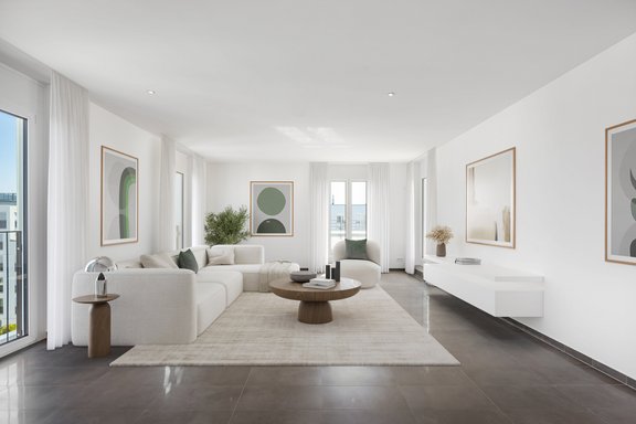 Wohnbereich (visualisiert)