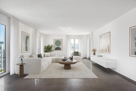 Direkter Liftzugang: Familiengerechte Penthouse-Wohnung mit Dachterrasse