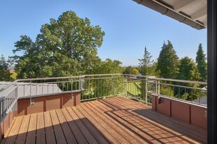 Zugang zur Dachterrasse