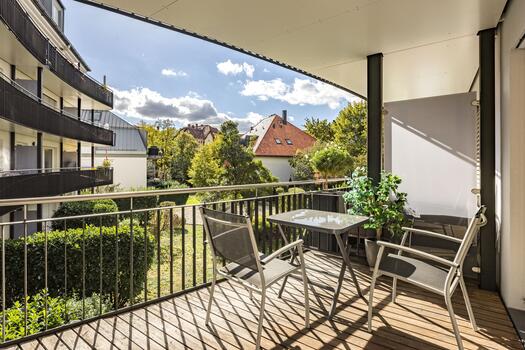 Großzügiger Süd-Balkon