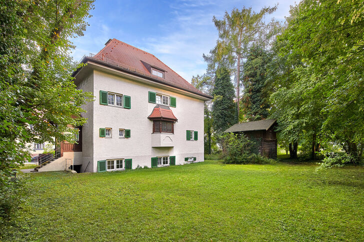 Garten nach Westen