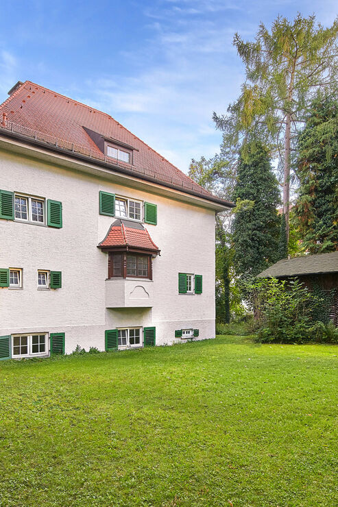 Garten nach Westen