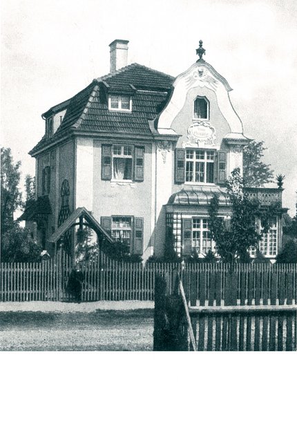 Historical house view