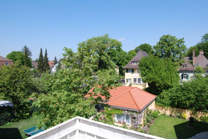 Ausblick von der Balkonterrasse