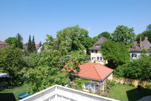 Ausblick von der Balkonterrasse