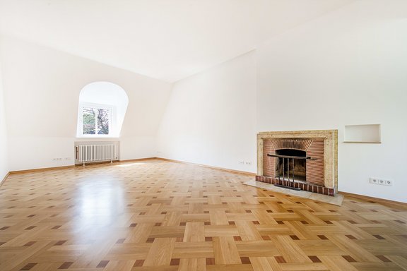 Master area in the attic