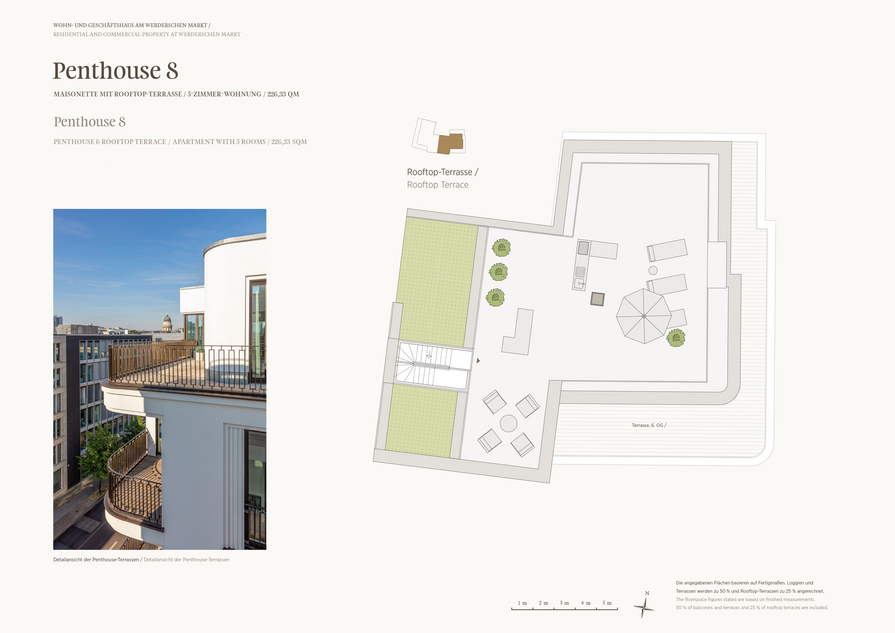 Penthouse Deluxe Terrasse