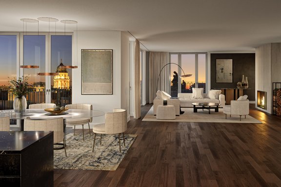 Unverb. Visualisierung: BAUWERT AG / STAUB