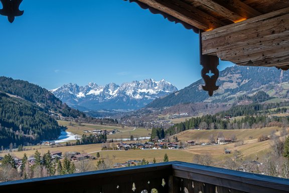 Panoramablick auf den Wilden Kaiser