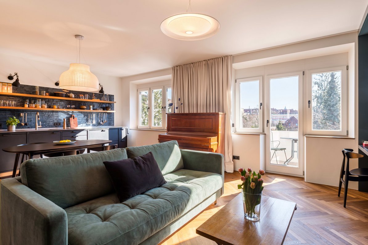 Helles Wohlfühlambiente