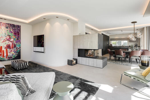 Elegant living area