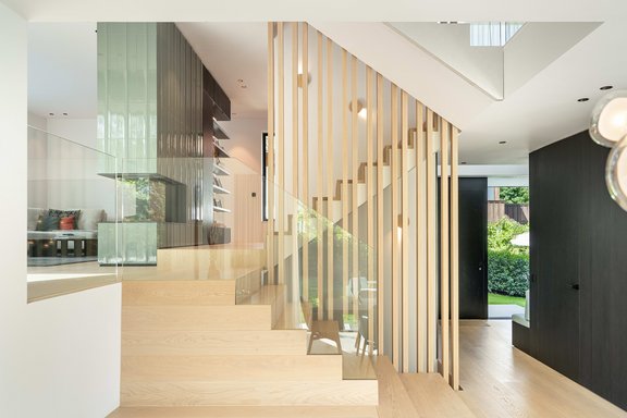 Purist staircase